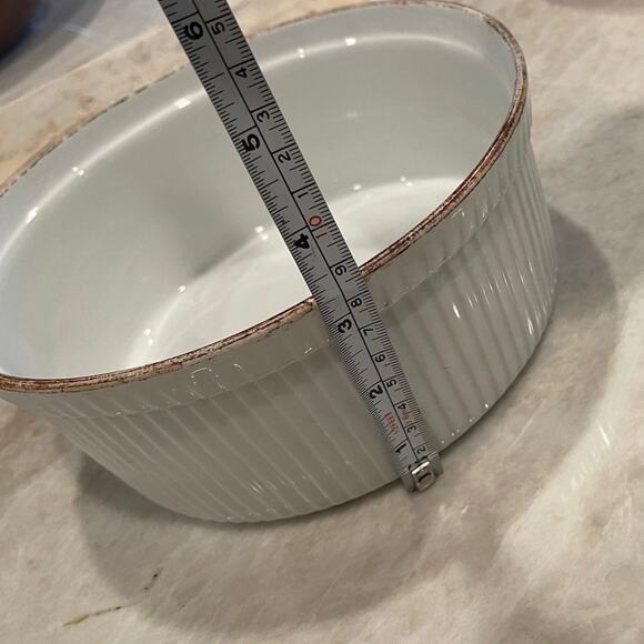 Apilco France Soufflé baking dish 7-3/4” - Picture 9 of 11